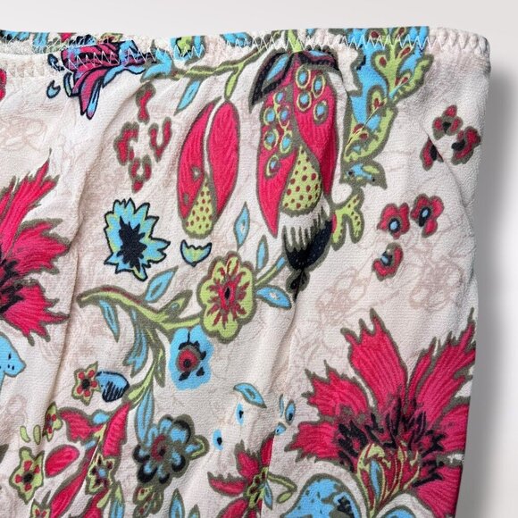 Cecilia Classics Floral Boho Midi Skirt Georgette Vintage Y2K Size Small - Picture 9 of 9